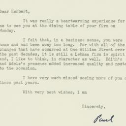Letter: 1958 May 7