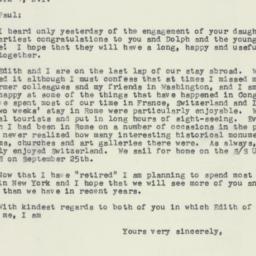 Letter: 1957 September 18