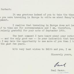Letter: 1957 September 24