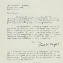 Letter: 1922 August 24