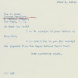 Letter: 1936 July 3