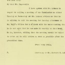 Letter: 1925 August 29