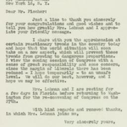 Letter: 1950 November 20