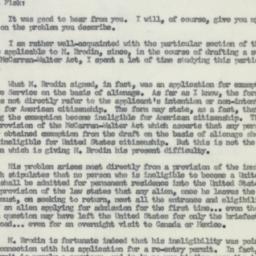 Letter: 1955 July 25
