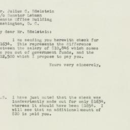 Letter: 1949 December 29
