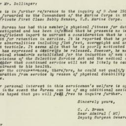 Letter: 1952 July 9