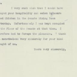 Letter: 1951 June 8