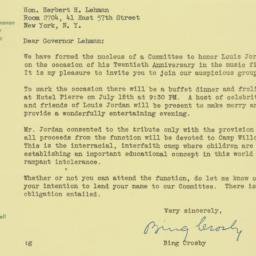 Letter: 1947 June 19