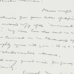 Letter: 1955 April 14