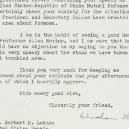 Letter: 1955 February 25