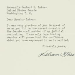 Letter: 1950 July 27
