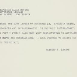 Telegram: 1962 December 17