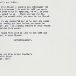 Letter: 1964 January 8