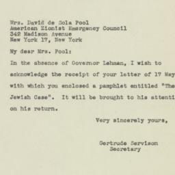 Letter: 1945 June 4