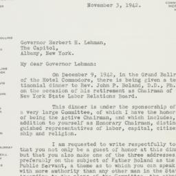 Letter: 1942 November 3