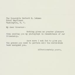 Letter: 1942 December 1