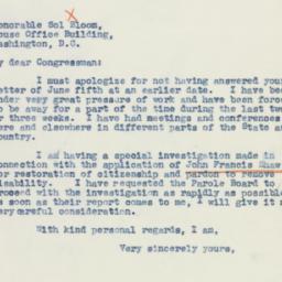 Letter: 1942 July 8