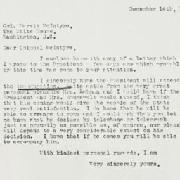 Letter: 1936 December 14