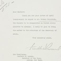 Letter: 1935 May 3