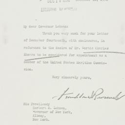 Letter: 1936 December 16