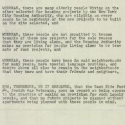 Memorandum: 1954 December 19