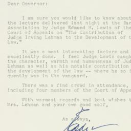 Letter: 1951 April 25
