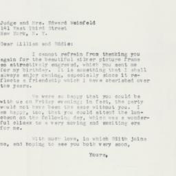 Letter: 1958 April 5