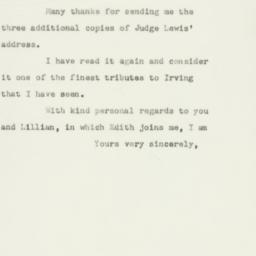 Letter: 1951 December 15