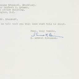 Letter: 1951 April 23