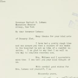 Letter: 1936 January 25
