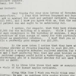Letter: 1930 November 28