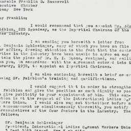 Letter: 1931 July 14