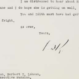 Letter: 1933 July 3