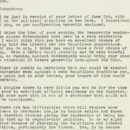 Letter: 1949 June 9