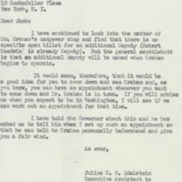 Letter: 1951 March 26