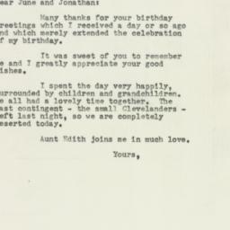 Letter: 1954 April 4