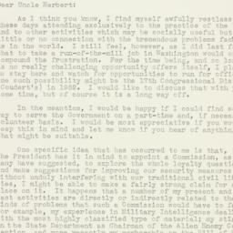 Letter: 1951 January 3