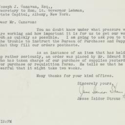 Letter: 1931 October 16