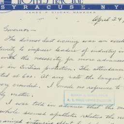 Letter: 1942 April 24
