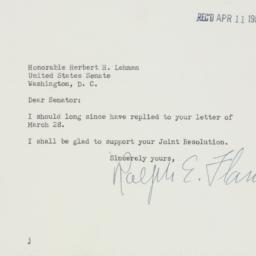 Letter: 1950 April 10