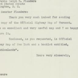 Letter: 1951 March 16