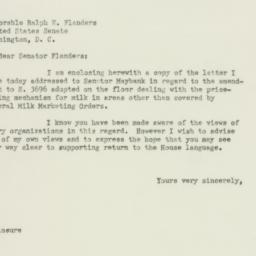 Letter: 1950 August 26
