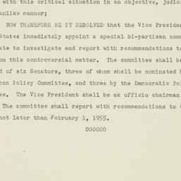 Administrative Record: 1954...