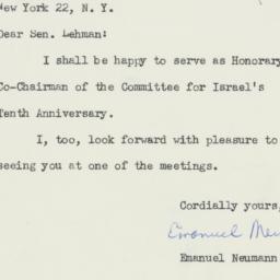 Letter: 1958 February 24