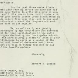 Letter: 1949 January 26