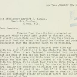 Letter: 1934 January 30