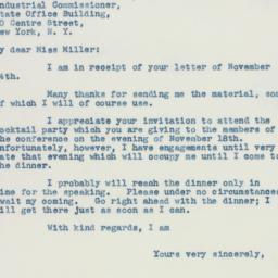 Letter: 1941 November 15