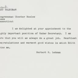 Letter: 1960 December 12
