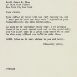 Letter: 1946 March 21