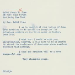 Letter: 1941 June 21